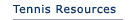 Tennis Resources